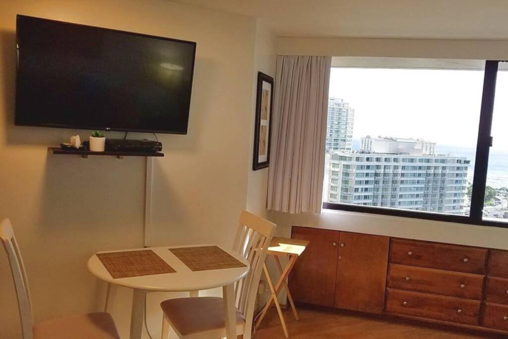 Waikiki Marina Studio, Ocean View, Free Parking & Wifi Honolulu Exterior foto