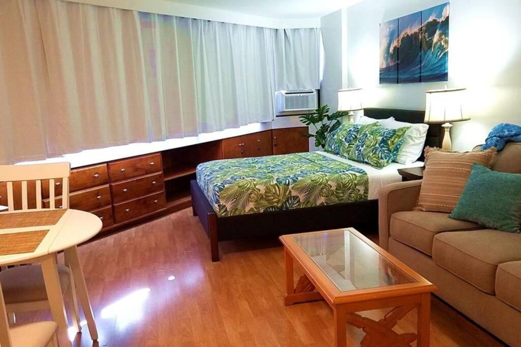 Waikiki Marina Studio, Ocean View, Free Parking & Wifi Honolulu Exterior foto